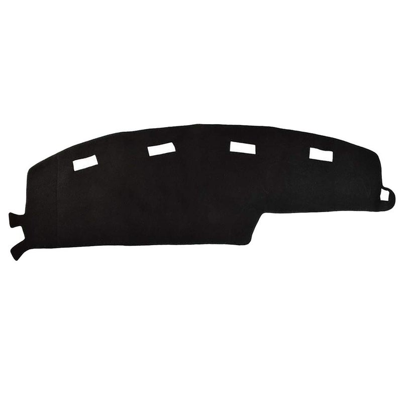Hex Autoparts Dash Cover Mat Dashboard Pad for 94-97 Dodge Ram 1500 2500 3500 Truck (Black) - Image 1
